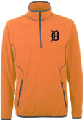 Antigua Detroit Tigers Orange Ice 1/4 Zip Pullover