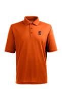 Antigua Detroit Tigers Orange Xtra-Lite Short Sleeve Polo Shirt
