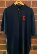 Cleveland Indians Antigua Xtra-Lite Polo Shirt - Navy Blue
