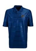 Antigua St Louis Blues Blue Illusion Short Sleeve Polo Shirt