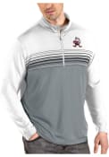 Cleveland Browns Antigua PACE 1/4 Zip Pullover - White