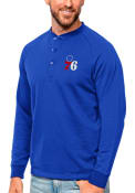 Philadelphia 76ers Antigua Helix T Shirt - Blue