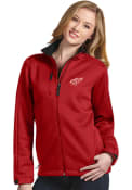 Detroit Red Wings Womens Antigua Traverse Medium Weight Jacket - Red