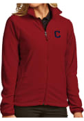 Antigua Cleveland Indians Womens Ice Jacket Red Medium Weight Jacket