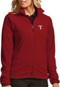 Texas Rangers Womens Antigua Ice Medium Weight Jacket - Red