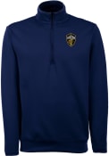 Cleveland Cavaliers Antigua Leader 1/4 Zip Pullover - Navy Blue