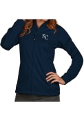 Kansas City Royals Womens Antigua Golf Jacket Medium Weight Jacket - Blue