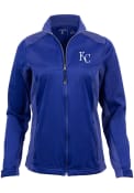 Kansas City Royals Womens Antigua Revolve Medium Weight Jacket - Blue