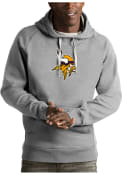 Minnesota Vikings Antigua Victory Hooded Sweatshirt - Grey