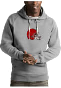 Cleveland Browns Antigua Victory Hooded Sweatshirt - Grey