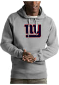 New York Giants Antigua Victory Hooded Sweatshirt - Grey