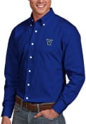 Villanova Wildcats Antigua Dynasty Dress Shirt - Blue