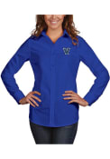 Villanova Wildcats Womens Antigua Dynasty Dress Shirt - Blue
