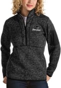 Providence Friars Womens Antigua Fortune 1/4 Zip Pullover - Black