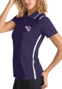Western Carolina Womens Antigua Merit Polo Shirt - Purple