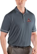 St Louis Cardinals Antigua Salute Polo Shirt - Grey