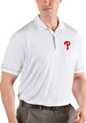 Philadelphia Phillies Antigua Salute Polo Shirt - White