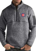 Chicago Cubs Antigua Fortune 1/4 Zip Fashion - Grey