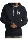 New York Yankees Antigua Victory Hooded Sweatshirt - Charcoal