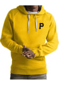 Pittsburgh Pirates Antigua Victory Hooded Sweatshirt - Gold