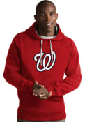 Washington Nationals Antigua Victory Hooded Sweatshirt - Red