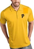 Pittsburgh Pirates Antigua Tribute Polo Shirt - Gold