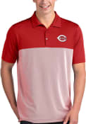 Cincinnati Reds Antigua Venture Polo Shirt - Red