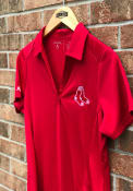 Boston Red Sox Womens Antigua Tribute Polo Shirt - Red