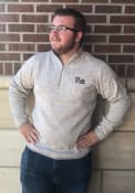 Pitt Panthers Antigua Fortune 1/4 Zip Pullover - Oatmeal