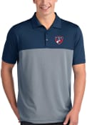 FC Dallas Antigua Venture Polo Shirt - Navy Blue