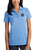 Philadelphia Union Womens Antigua Tribute Polo Shirt - Blue