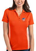 FC Cincinnati Womens Antigua Venture Polo Shirt - Orange