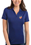 FC Cincinnati Womens Antigua Venture Polo Shirt - Blue