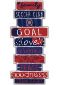 Chicago Fire Celebrations Stack 24 Inch Sign