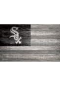Chicago White Sox Distressed Flag 11x19 Sign
