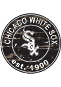 Chicago White Sox Established Date Circle 24 Inch Sign