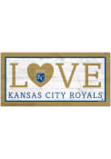 Kansas City Royals 6X12 Love Sign