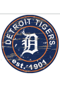 Detroit Tigers Established Date Circle 24 Inch Sign