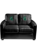 Michigan State Spartans Faux Leather Love Seat