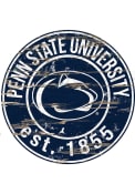 Penn State Nittany Lions Established Date Circle 24 Inch Sign