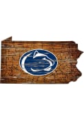 Penn State Nittany Lions Distressed State 24 Inch Sign