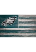Philadelphia Eagles Distressed Flag 11x19 Sign