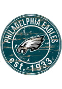Philadelphia Eagles Established Date Circle 24 Inch Sign