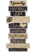 Purdue Boilermakers Celebrations Stack 24 Inch Sign