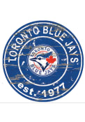 Toronto Blue Jays Established Date Circle 24 Inch Sign