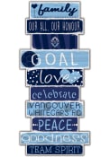 Vancouver Whitecaps FC Celebrations Stack 24 Inch Sign