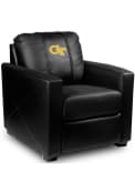 GA Tech Yellow Jackets Faux Leather Club Desk Chair