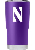Northwestern Wildcats Team Logo 20oz Stainless Steel Tumbler - Purple