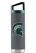 Michigan State Spartans 16 oz Bottle Stainless Steel Tumbler - Grey