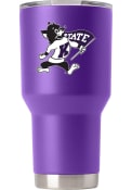 Purple K-State Wildcats Team logo 30oz Stainless Steel Tumbler